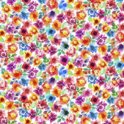 Sew Spring! 3SSP-1 Small Floral - Multi by Jason Yenter for In the Beginning Fabrics