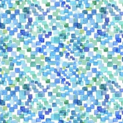 Sew Spring! 7SSP-2 Squares - Blue by Jason Yenter for In the Beginning Fabrics