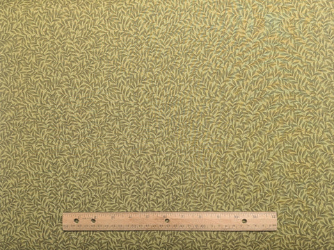 Charlotte 02460 by Benartex - Green Tone-on-Tone Packed Leaf, Vine Print Fabric