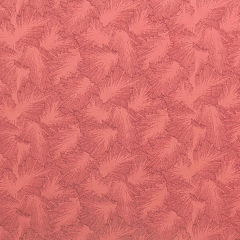4 Seasons for Quilts by Jinny Beyer for RJR Fashion Fabrics - Salmon Pink Fabric / Red Print