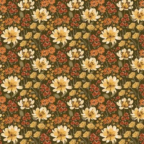 Bountiful by Sandy Gervais for Riley Blake Designs - Floral Shrubs C17861-SHRUBS