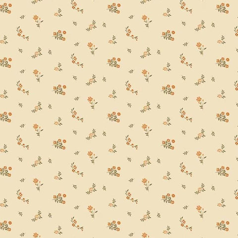 Bountiful by Sandy Gervais for Riley Blake Designs - Flower Toss Ivory C17866-IVORY