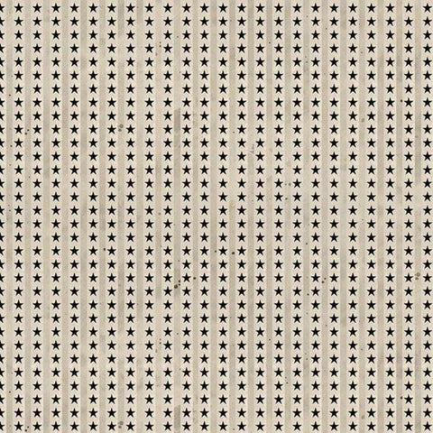Northern Christmas by Teresa Kogut for Riley Blake Designs - Star Stripes Neutral C17836-NEUTRAL