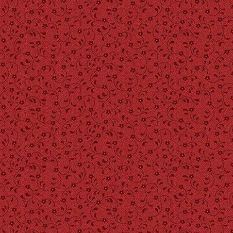 Floret Fabric by Gerri Robinson of Planted Seed Designs for Riley Blake Designs - MOQ C675-WAGONRED
