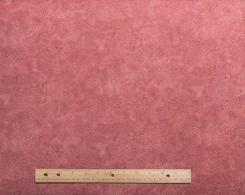 Quilters Paradise I 1896 by Gail Kessler - Andover Fabrics - Brick Red Tonal Geometric Dot Print Fabric