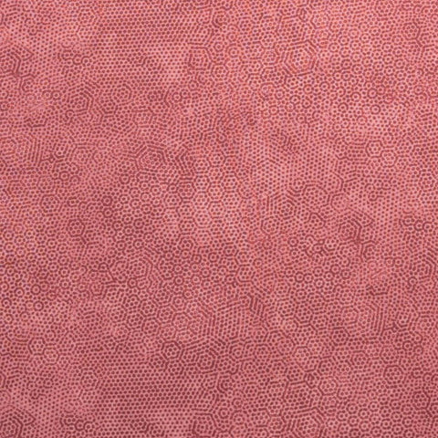 Quilters Paradise I 1896 by Gail Kessler - Andover Fabrics - Brick Red Tonal Geometric Dot Print Fabric