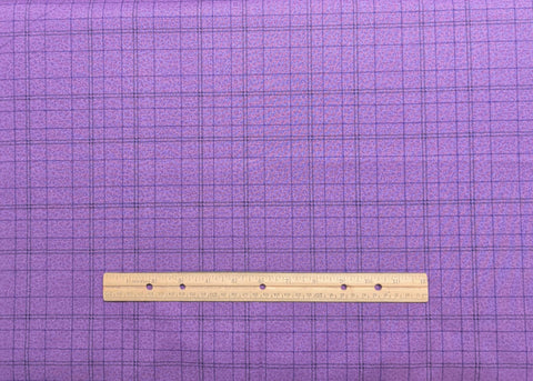 Fabrics - Light Purple Tonal Fabric / Dark Purple Watchplaid Print