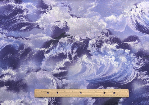 Naturescapes by Jennifer Sampou P&B Textiles - Purple, Lavender, White Blender Fabric