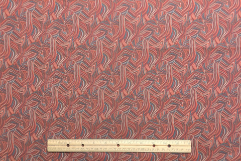 Town & Country RJR Fashion Fabrics - Brown, Rust, Red, Teal Blender Fabric
