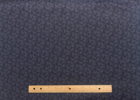 Jinny Beyer for RJR Fashion Fabrics - Dark Purple Fabric / Lavender Print