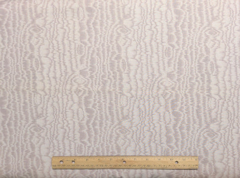 Pale Pink, Mauve "Moire" Print Fabric