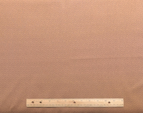 Jinny Beyer for RJR Fashion Fabrics - Caramel-Colored Fabric / Brown Stipple Print (Red Undertones)
