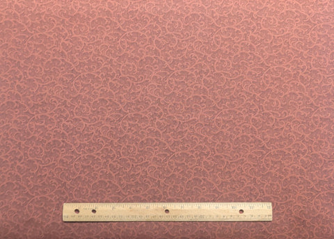 Shades of the Season Jinny Beyer for RJR Fashion Fabrics - Brick Red Scroll Print Fabric
