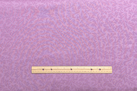 Backgrounds and Blenders by Jinny Beyer for RJR Fashion Fabrics - Light Purple Fabric / Tone-on-Tone Leaf Print