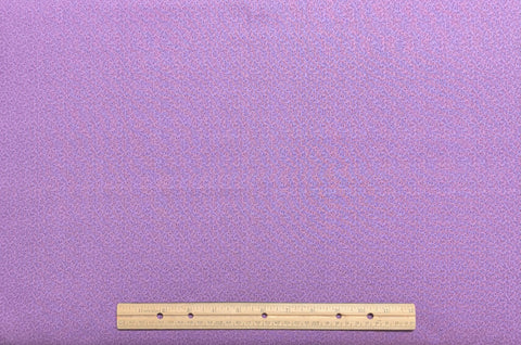 Barely There by Jinny Beyer for RJR Fashion Fabrics - Orchid Fabric / Purple Packed Leaf Print