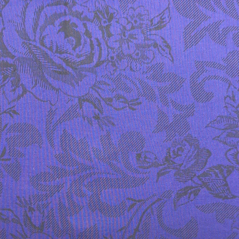 Jinny Beyer for RJR Fashion Fabrics - Purple "Brocade" Print Fabric