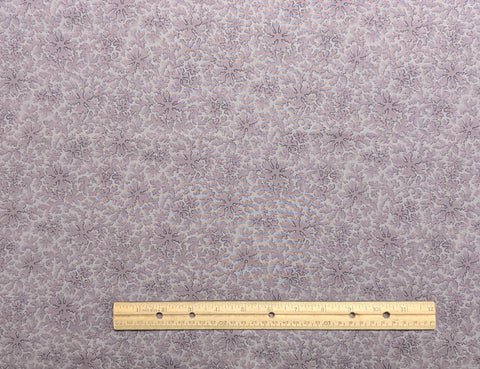 Basic Realities 1999 Jinny Beyer for RJR Fashion Fabrics - Dusty Lavender Tone-on-Tone Blender Fabric
