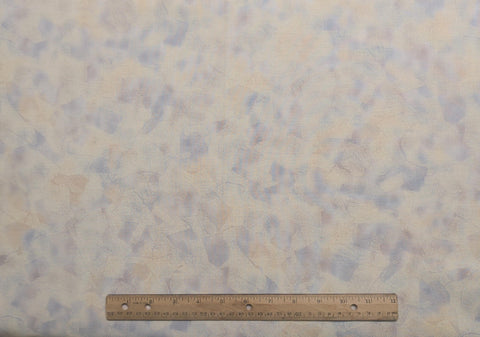 Cream, Ivory, Lavender, Blue Blender Fabric
