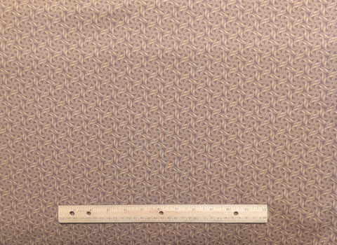 Shades of the Season Jinny Beyer for RJR Fashion Fabrics - Brown Fabric / Tan Ribbon Print