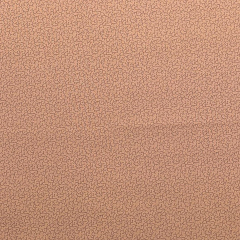 Jinny Beyer for RJR Fashion Fabrics - Caramel-Colored Fabric / Brown Stipple Print (Red Undertones)