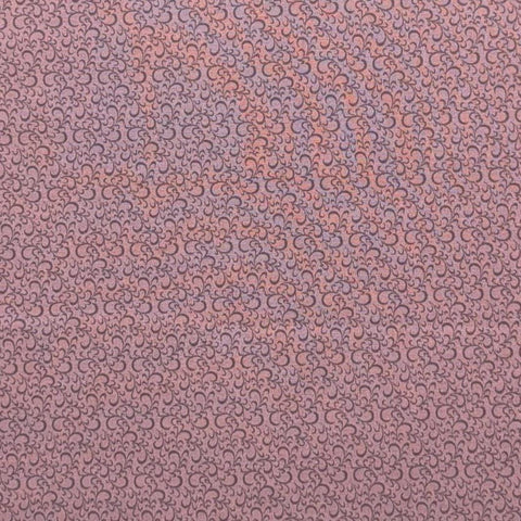 Miniature Spectrum Jinny Beyer for RJR Fashion Fabrics - Dark Puce Vintage Fabric / Purple Stipple Print