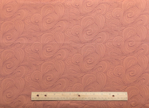 Backgrounds & Blenders Jinny Beyer for RJR Fashion Fabrics - Rust Fabric / Giant Burgundy Scroll Print