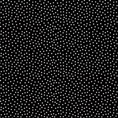Little Ladybug by Lori Whitlock for Riley Blake Designs 2026 C18035-BLACK Dots Black