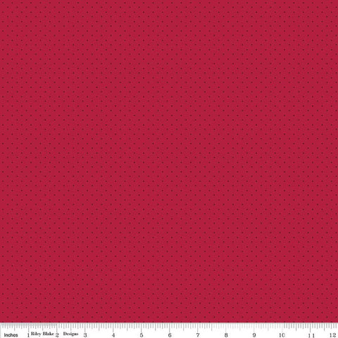 American Jane Pindots for Riley Blake Designs C840-BRICK