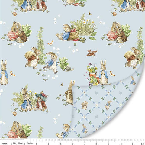 Double Lush Velvet for Riley Blake Designs Peter Rabbit & Benjamin Bunny LV18115 - 58/60" wide - 2-YARD PIECE