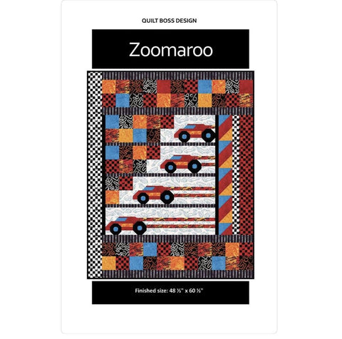 Batiks Hot Wheels Zoomaroo Quilt Kit