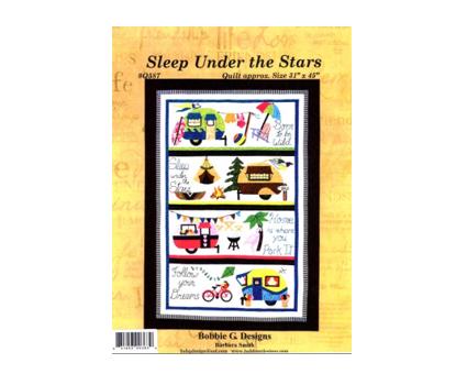Sleep Under the Stars #Q587 Quilt Pattern by Bobbie G Designs Barbara Smith