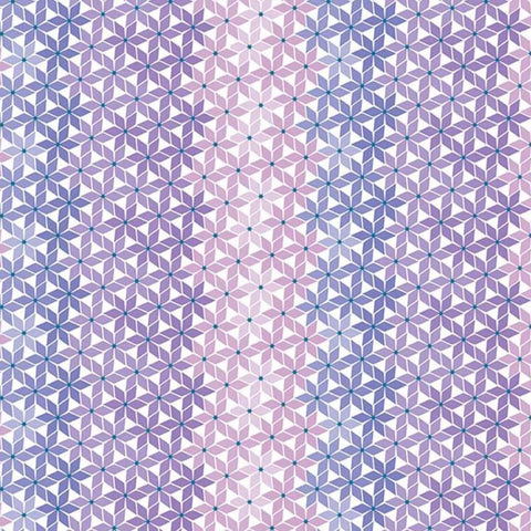 Chasing Rainbows C18014-PURPLE by Leslie Ryan of Blooming Boldly Designs for Riley Blake Designs - Stellar Weave Purple