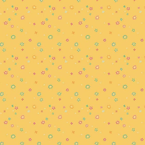 Chasing Rainbows C18016-DAFFODIL by Leslie Ryan of Blooming Boldly Designs for Riley Blake Designs - Garden Sprinkles Daffodil