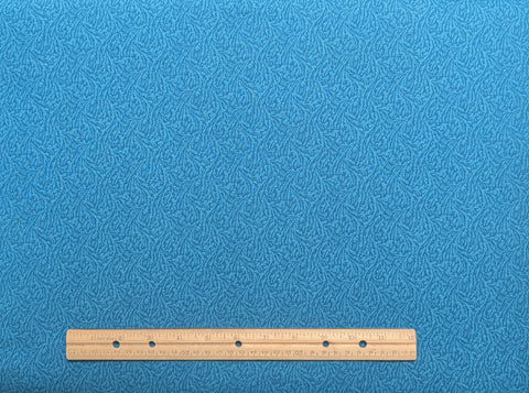 Teal and Blue Blender Fabric - Selvage to Selvage Print
