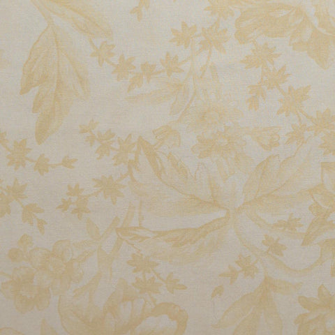Simplicity 3900 by Moda - Golden Yellow Tone-on-Tone Floral Print Fabric