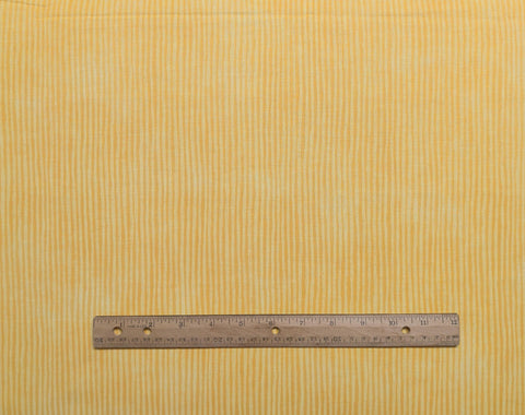 Fabric Ttraditions 2005 - Bright Yellow and Gold Wonky Stripe Fabric