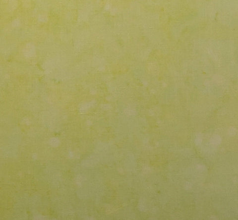 BATIK - Pale Spring Green / Yellow Fabric