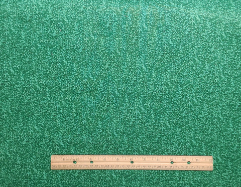 Green Tonal Blender Fabric - Selvage to Selvage Print