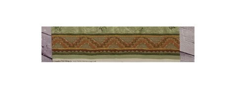 PILLOW PANEL - VIP Cranston Print Works - Muted Indian Head Blocks - Measures ~ 17" x WOF